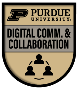 Digital Online Communication and Collaboration badge