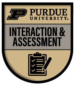 Interaction and Assessment Tools badge